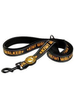 KIWI WALKER Najlonski povodec 150/2cm oranžna Kiwi