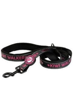 Povodec najlon 150/2cm roza Kiwi