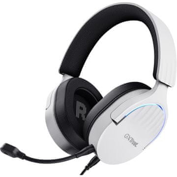 Trust GXT 490W FAYZO žične slušalke Bela