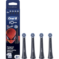 Oral-B iO Kids 6+ Marvel Spiderman, nadomestne glave za zobno ščetko – 4 kosi
