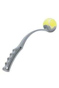 Igrača za metanje žogice za pse 32cm siva KAR