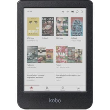 RAKUTEN KOBO Clara Colour 6 E Ink 1300 HD BK KOBO
