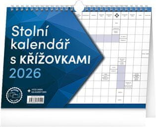 Namizni koledar s križankami 2026