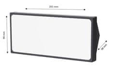 master LED LED stenska svetilka 12W 4000K 1400lm IP65 FERRA z mikrovalovnim senzorjem