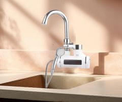 Well RAINFALL električna grelna pipa/ročna prha, stenski priklop, 3600 W