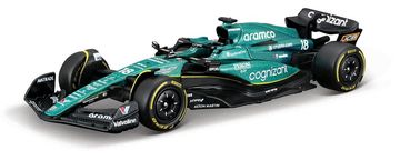 BBurago - RACE Formula F1, Team Aston Martin AMR23 (2023), #18 Lance Stroll, 1:43