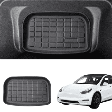 Nikcorp Zaščitna podloga za prtljažnik Tesla Model Y 2021-2023, nedrseča TPE podlaga, vodoodporna, črna