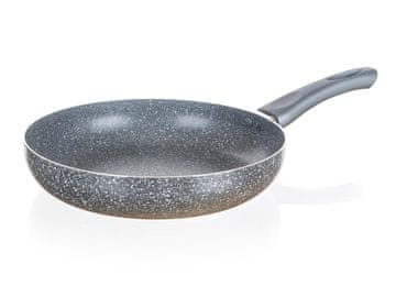 Ponev 28x5,8cm s površino brez prijema CUISINO GRANITE GREY