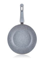 Ponev WOK 28 cm z neprijemljivo površino CUISINO GRANITE GREY