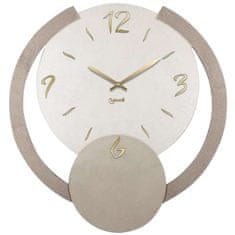 Lowell Stenska ura 56x60cm / okrogla / les