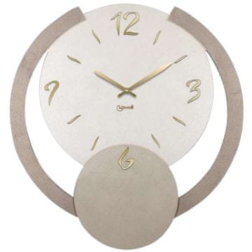 Lowell Stenska ura 56x60cm / okrogla / les