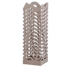 StarDeco Posoda za dežnike 16x16h49cm / kvadratna / več barv / kovina