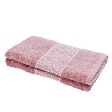 StarDeco Brisača Veiga 140x90cm / roza / bombaž