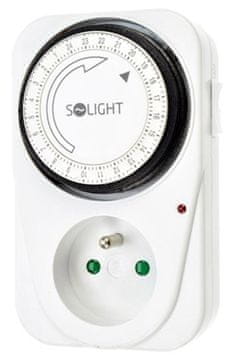Solight Časovno stikalo ura mehansko