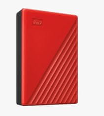 WD My Passport/4TB/HDD/External/2,5"/Red/3R