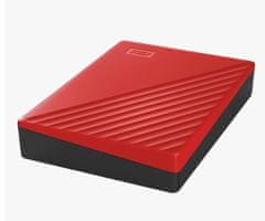 WD My Passport/4TB/HDD/External/2,5"/Red/3R
