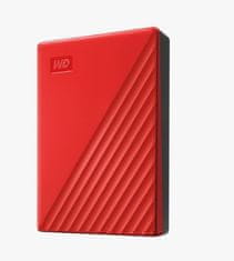 WD My Passport/4TB/HDD/External/2,5"/Red/3R