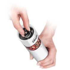 Lamart Lamart Ruber LT7062 - Električni mlinček za začimbe poper in sol, bel