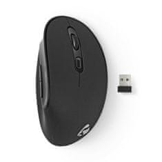 Nedis Nedis ERGOMSWS100BK ergonomska miška 1600DPI 6GUMB