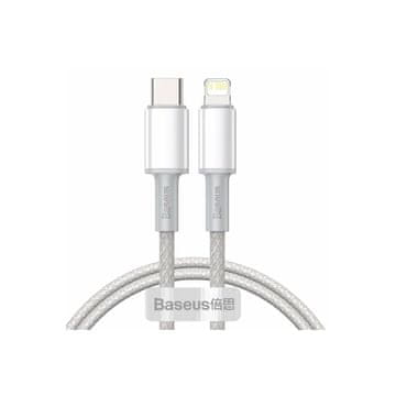 BASEUS BASEUS Kabel High Density USB-C - Lightning 20W, 2m beli