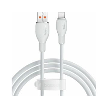 BASEUS BASEUS kabel Pudding USB-A na USB-C 2m, 100W, bel