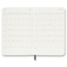 Moleskine Dnevnik 2026 - mehke platnice, S, tedenski, modri