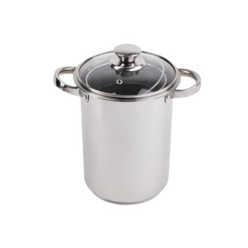 Bergner Visok lonec s cedilom LULA 21,5 cm 4 litri iz nerjavečega jekla BGEU-5544