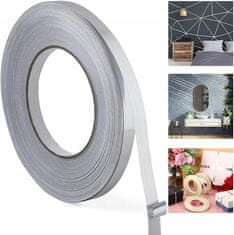 Korbi Samolepilni Srebrni Dekorativni Trak 2cm x 50m