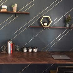 Korbi Samolepilni Srebrni Dekorativni Trak 2cm x 50m