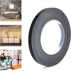 Korbi Črna Samolepilna Okrasna Trak 2cm x 50m Korbi