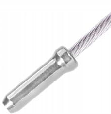 Korbi Aluminijasti zaključki kablov za zavore/prenos - 10x