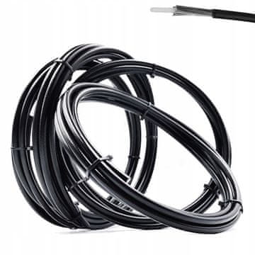 Korbi Kabel menjava Gearox Teflonski 1m Črna