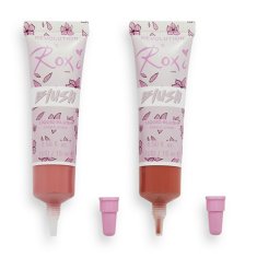 Makeup Revolution X Roxi Komplet tekočega rdečila za lica (Cherry Blossom Liquid Blush Duo) 2 x 15 ml