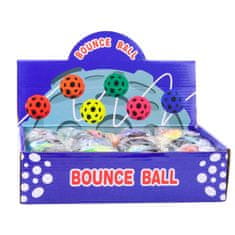 slomart Lunina žogica na elastiki za spretnost, 6,5 cm. Z vdolbinami za odličen oprijem. Trening koordinacije in refleksov!