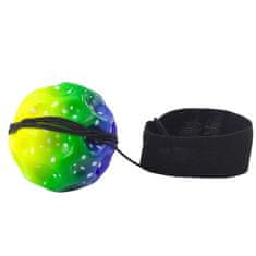 slomart Lunina žogica na elastiki za spretnost, 6,5 cm. Z vdolbinami za odličen oprijem. Trening koordinacije in refleksov!