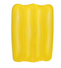 slomart Udobna napihljiva blazina Bestway 52127, rumena 38x25cm - za potovanja in kampiranje.