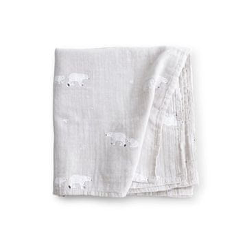 Muslinska plenica 120x120cm Polaris Grey