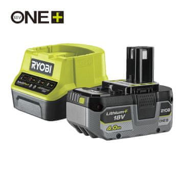 RYOBI RC18120-140X 18V ONE+ komplet baterije 4Ah + hitri polnilnik