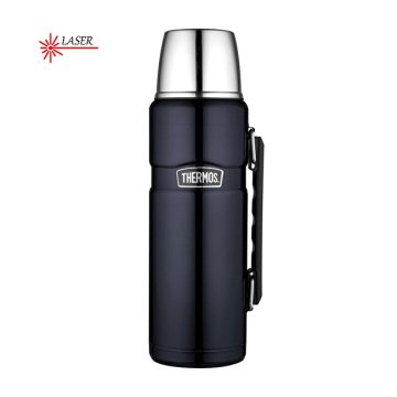 Thermos Style Termos za pijačo z ročajem - temno moder 1,2 l