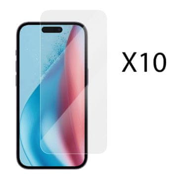 Champion Zaščita zaslona iPhone 16 / 15 Pro 10 kosov