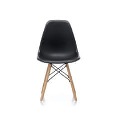 Aga 2x Jedilni stol Črna