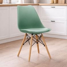 Aga 2x Jídelní židle MR2035 Zelená