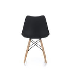 Aga 2x Jídelní židle MR2035 Černá