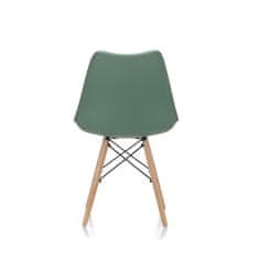 Aga 2x Jídelní židle MR2035 Zelená