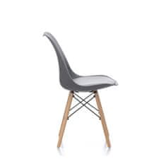 Aga 2x Jídelní židle MR2035 Šedá