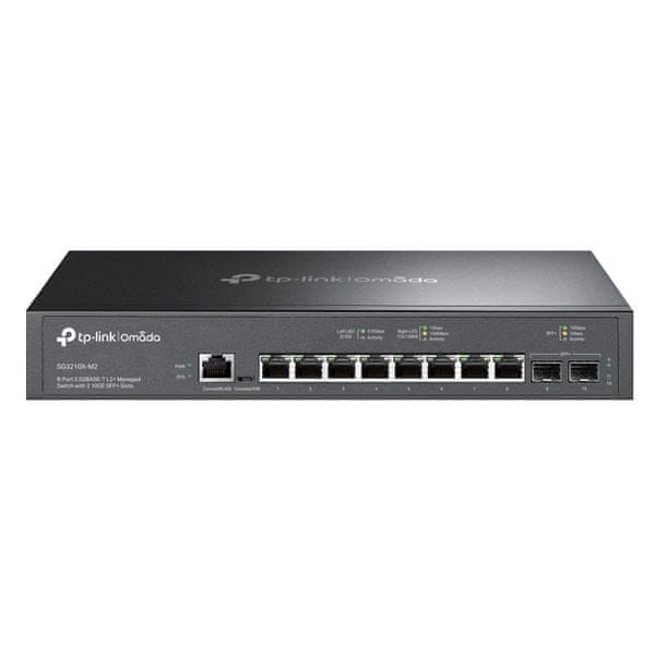 TP-LINK Omada SG3210X-M2 8-port 2.5Gb 2-port 10G SFP+ L2+ Managed mrežno stikalo