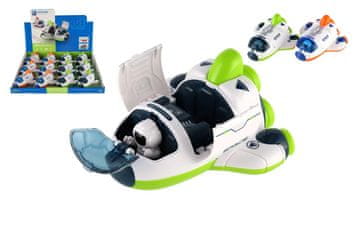 Teddies Plastični raketoplan/raketa 10x11cm z astronavtom na vztrajniku