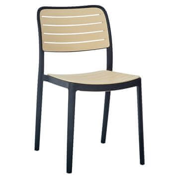 KONDELA Kardos tip 1 stol za zlaganje