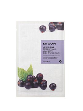 MIZON 3D maska iz lista z jagodičevjem Acai za zdravo kožo in vitalnost Joyful Time (Essence Mask Acai Berry) 23 g