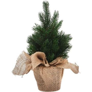 Božično okrasno drevo v vreči iz jute 30 cm KO-317910020
